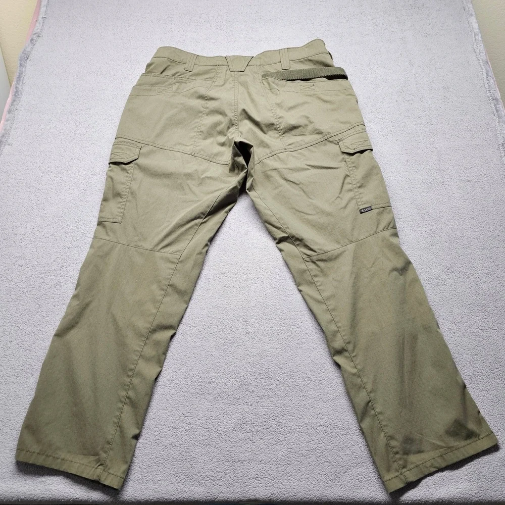 5.11 Tactical Stryke Pants Mens 36x30 Green Cargo Pockets Straight Leg Outdoor